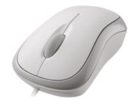 Microsoft Ready Mouse Optisk Kabling Hvid
