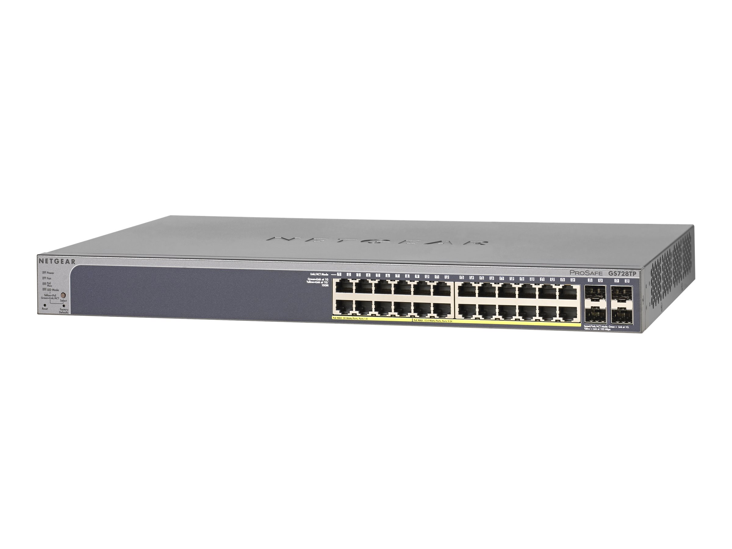 NETGEAR GS728TP 24-Port Gigabit PoE Smart Managed Switch