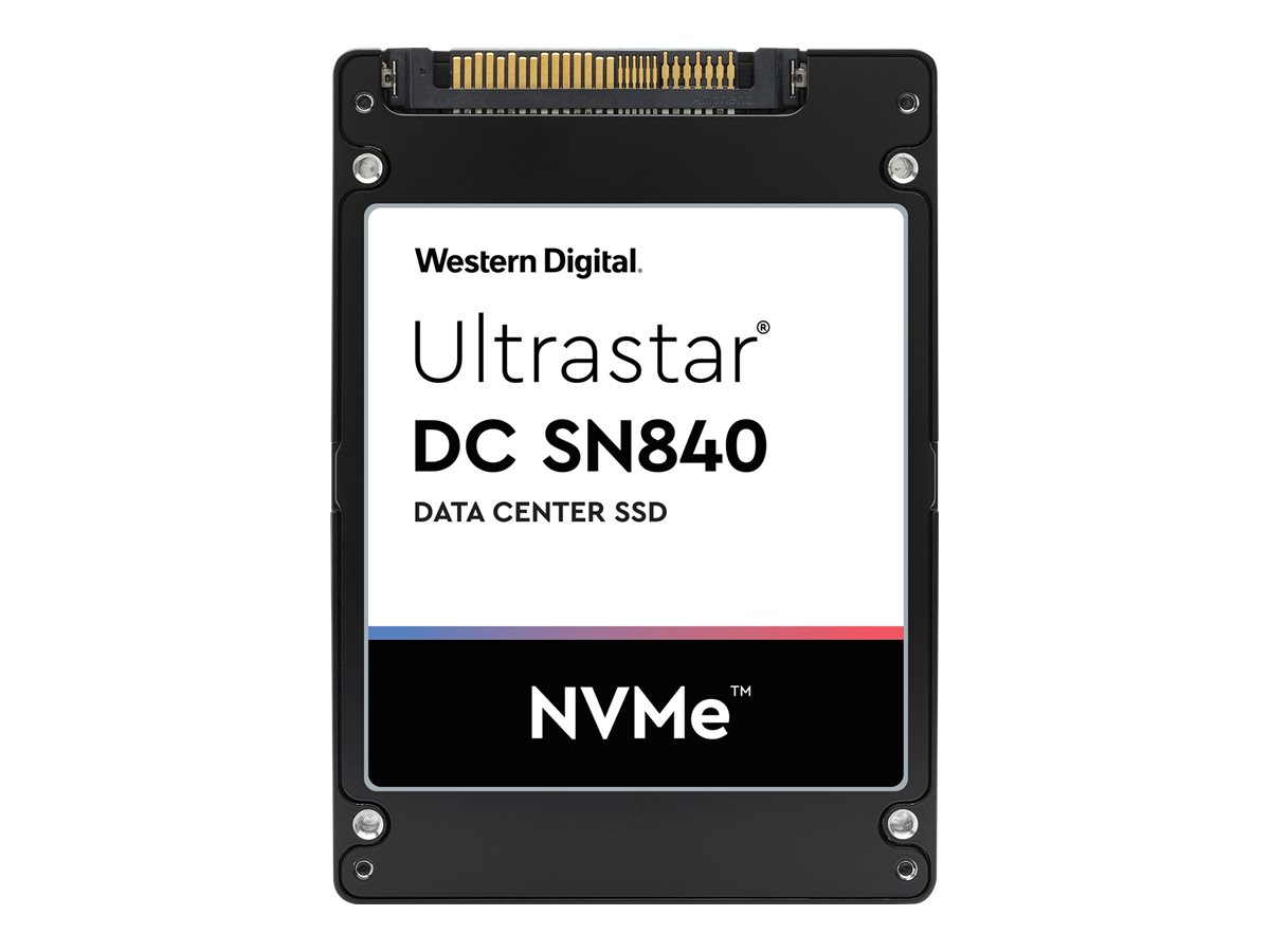 WESTERN DIGITAL Ultrastar DC SN840 NVMe SSD 1600GB 2.5inch 15.0MM PCIe TLC RI-3DW/D BICS4 SE - WUS4C