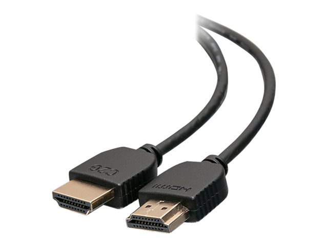 C2G 10ft HDMI Cable with Low Profile Connectors - Flexible - Std Speed - HDMI kabel - 3 m – foto 2