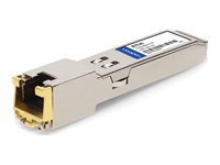 AddOn - Module transmetteur SFP (mini-GBIC) (équivalent à : HP J8177E) - 1GbE - 1000Base-T 