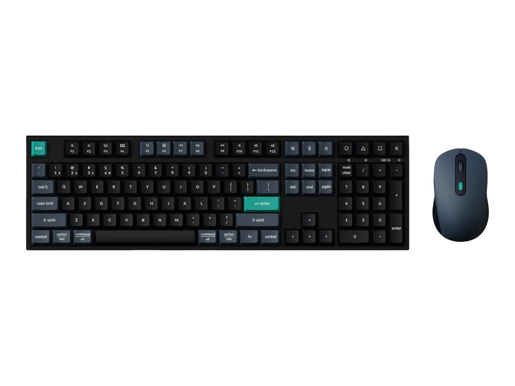 Keychron B36 keyboard and mouse set combo 100% full size Input Product shot Front 79650