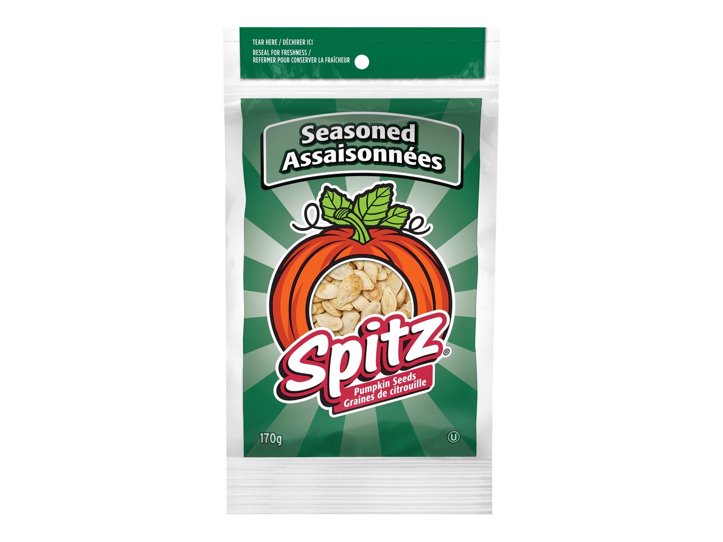 Spitz Pumpkin Seeds - Seasoned - 170 g