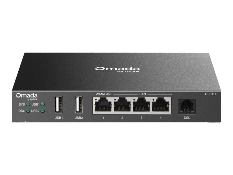 TP-Link Omada DR3150 V1 gateway Product shot Front 79500