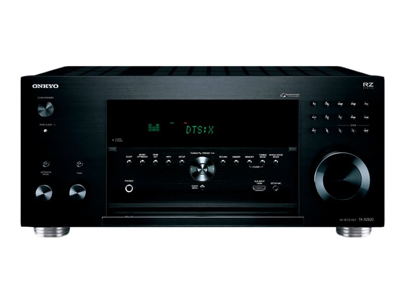 Onkyo 7.2-Channel 4K HDR AV Network Receiver - Black - TX-RZ820