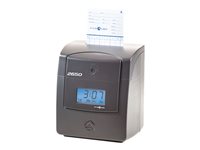 Pyramid 2650Pro Time clock printable time cards unlimited employees charcoal