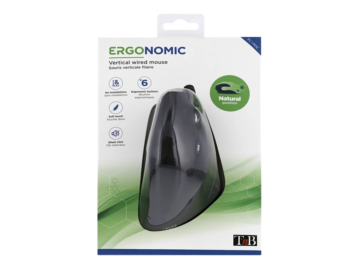 TNB ERGO Line Verticale Mouse Wired