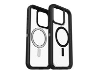 OtterBox Defender Series XT Beskyttelsescover Mørk side (klar/sort) Apple iPhone 15 Pro Max