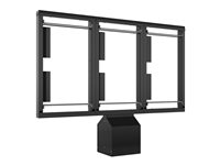 Chief Velocity stand - modular - for 2 digital signage LCD panels - outdoor, pedestal system - black