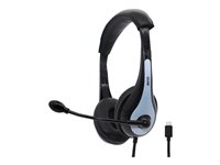 AVID AE-36 Headset on-ear wired USB-C white