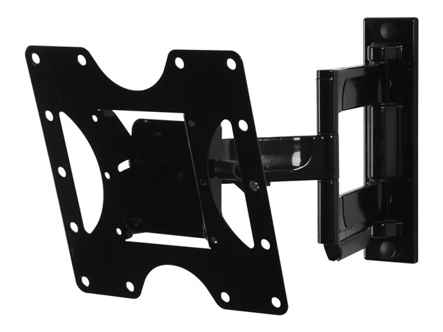 Peerless Paramount Articulating Wall Mount Pa740 Mounting Kit Tilt Swivel For Flat Panel Gloss Black