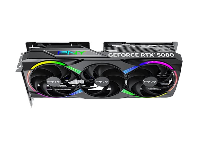 PNY GeForce RTX 5080 ARGB OC - carte graphique - GeForce RTX 5080 - 16 Go
