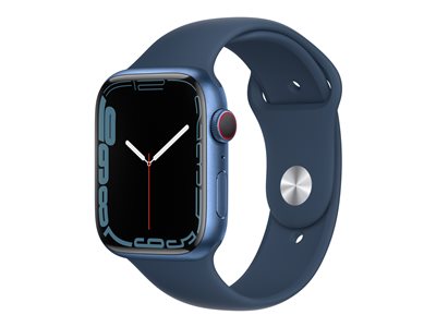 Apple Watch Series 7 (GPS + Cellular) - 45 mm - blå aluminium 