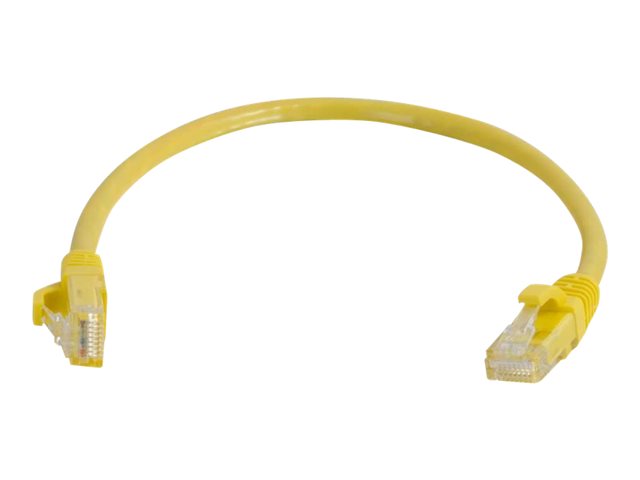 C2G Cat6 Booted Unshielded (UTP) Network Patch Cable - patch kabel - 5 m - žlutá – foto 2