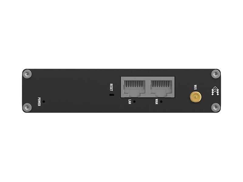 Teltonika RUT140 wireless router Wi-Fi DIN rail Product shot Right side 77050