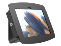 Compulocks Galaxy Tab A7 Lite Space Enclosure AV Conference Room Capsule - Mounting kit (enclosure, stand) - for tablet - AV conference room capsule - lockable - high-grade aluminum - black - screen size: 8.7