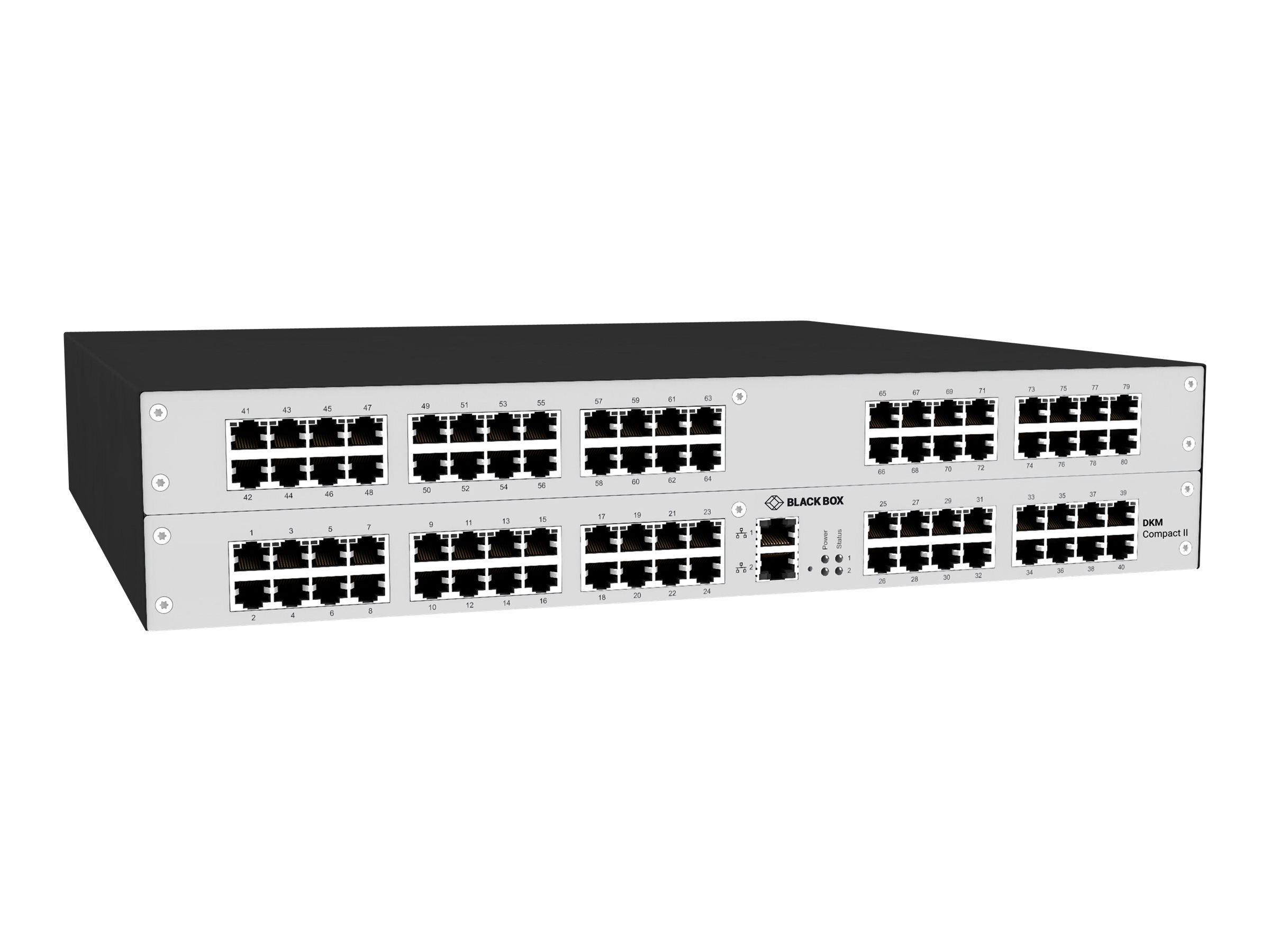 Black Box DKM Compact II KVM Matrix Switch ACXC80-1G
