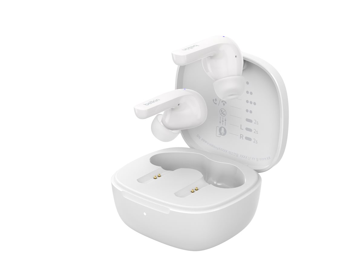 Belkin SoundForm Motion true wireless earphones with Product shot Close-up 75550