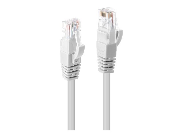 C ble réseau Blanc Cat.6 U/UTP, 30m