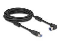 DeLOCK USB 3.0 USB-kabel 5m Sort