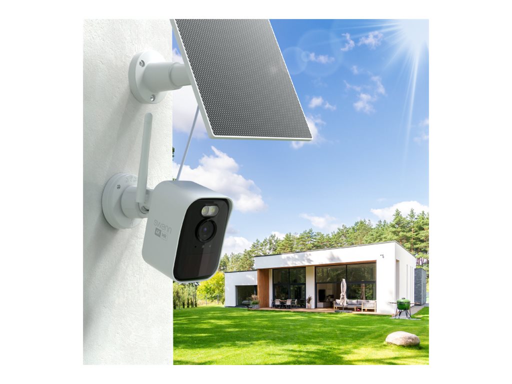 Swann MaxRanger4K Mini SWNVK-MRVDB1MINI2S2 NVR + camera(s) wireless (Wi-Fi) AC powered Usage / lifestyle Right-angle 72697