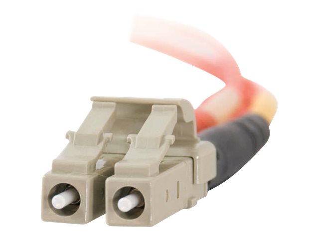 C2G LC-LC 50/125 OM2 Duplex Multimode PVC Fiber Optic Cable (LSZH) - síťový kabel - 30 m - 30 m - oranžová – foto 5