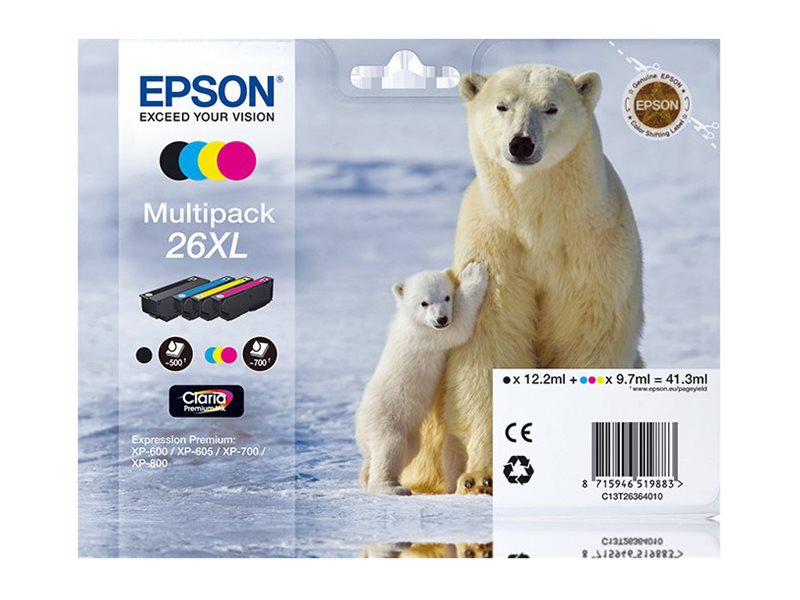 EPSON 3LB 26XL ink cartridge black w/s