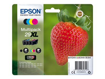 Patrone Epson 29 4er-Pack black + color XL T2996 - C13T29964012