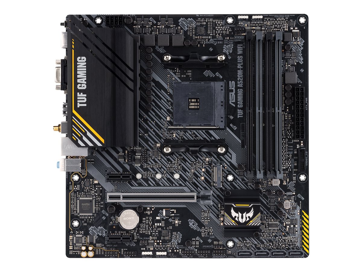 ASUS TUF GAMING A520M-PLUS II AMD A520
