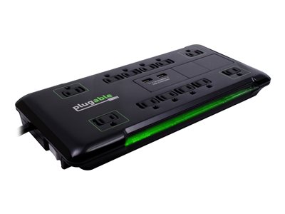Plugable PS12-USB25 Power strip AC 120 V 1800 Watt 