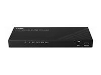 Lindy - video/audio splitter - 4 ports