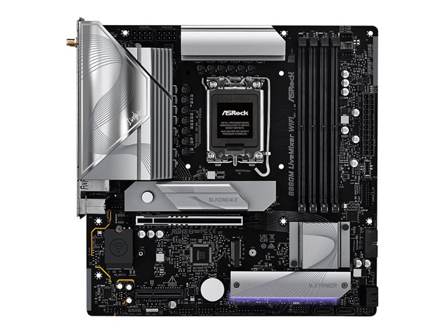 ASRock B860M LiveMixer WiFi - motherboard - micro 