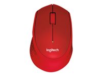 LOGI M330 Silent Plus Red - 2.4GHZ