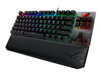 ASUS ROG Strix Scope TKL Deluxe Tastatur Mekanisk RGB Kabling Tysk