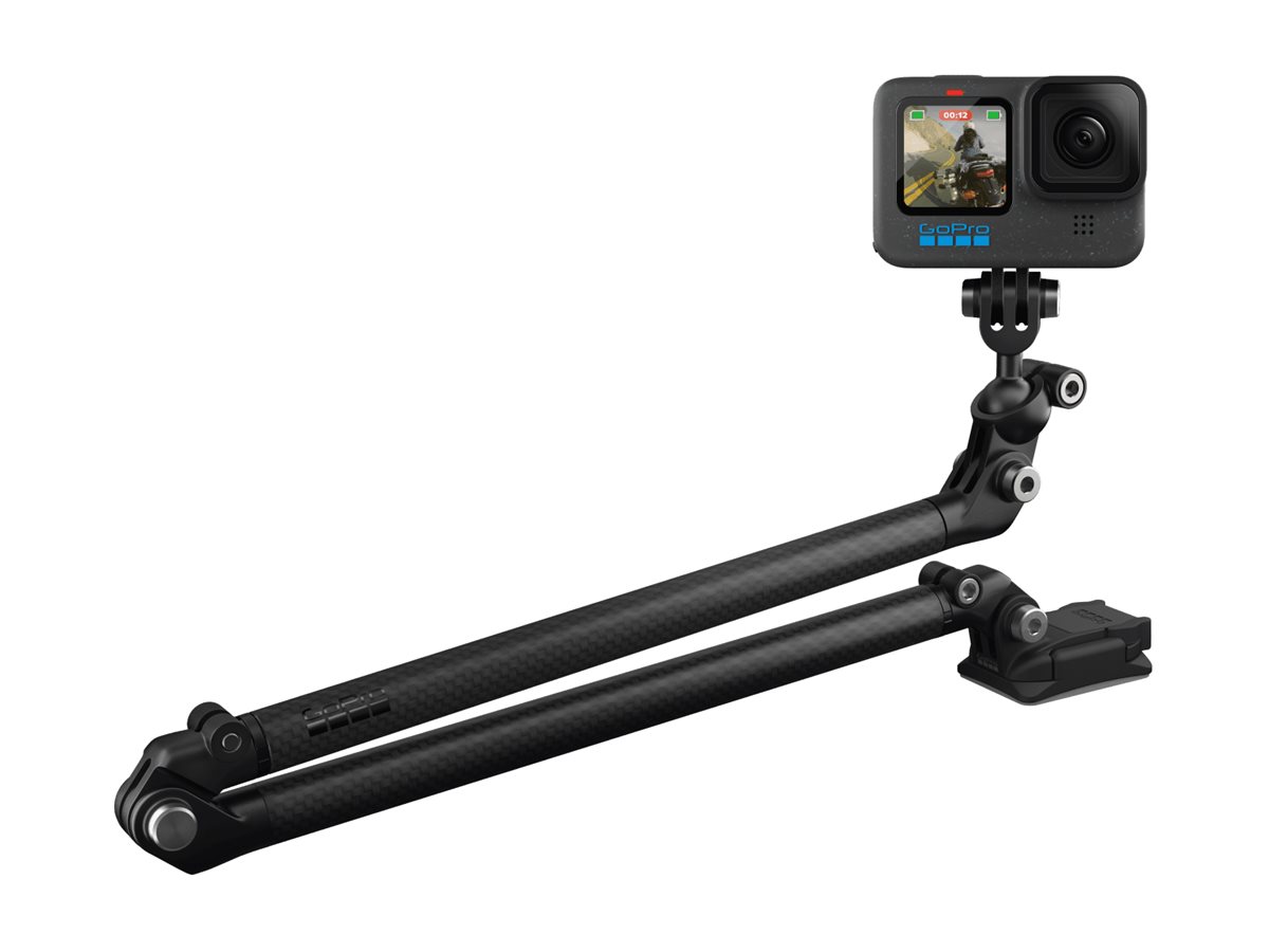 GoPro Boom + Adhesive Mounts Support System - Black - GP-AEXTM-001