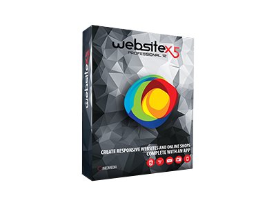 WebSite X5 Professional (v. 12) box pack (Mini Sierra) Win