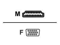 Ugreen 40253 HDMI -> VGA (D-Sub) 0,25m