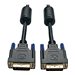 Eaton Tripp Lite Series DVI Dual Link Cable, Digital TMDS Monitor Cable (DVI-D M/M), 15 ft. (4.57 m)