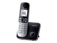 Panasonic KX-TG6811 Trådløs telefon Ingen nummervisning Sort