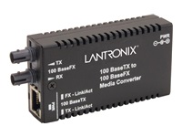 Lantronix M/E-TX Series - Convertisseur de média à fibre optique - 100Mb LAN - 100Base-TX, 100Base-FX 