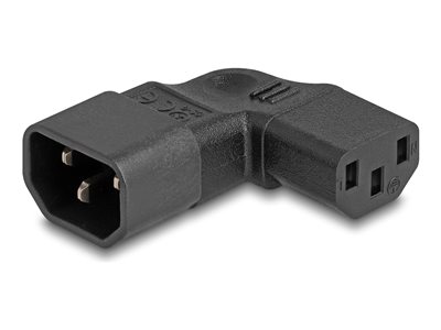 DELOCK Netzadapter IEC 60320 - C14 auf C13, Stecker / Buchse