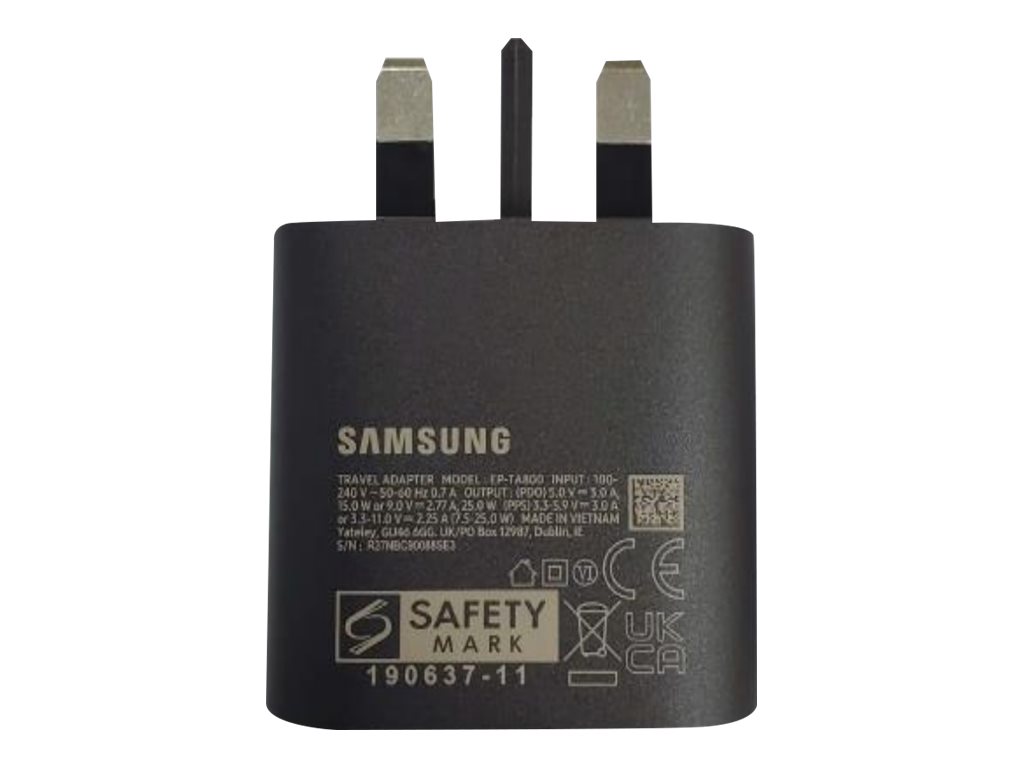 An image of Samsung GP-PTU020SOA power adapter - USB-C - 25 Watt