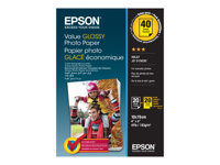 Epson Value Photo Paper Glossy Fotopapir 100 x 150 mm 20ark C13S400044