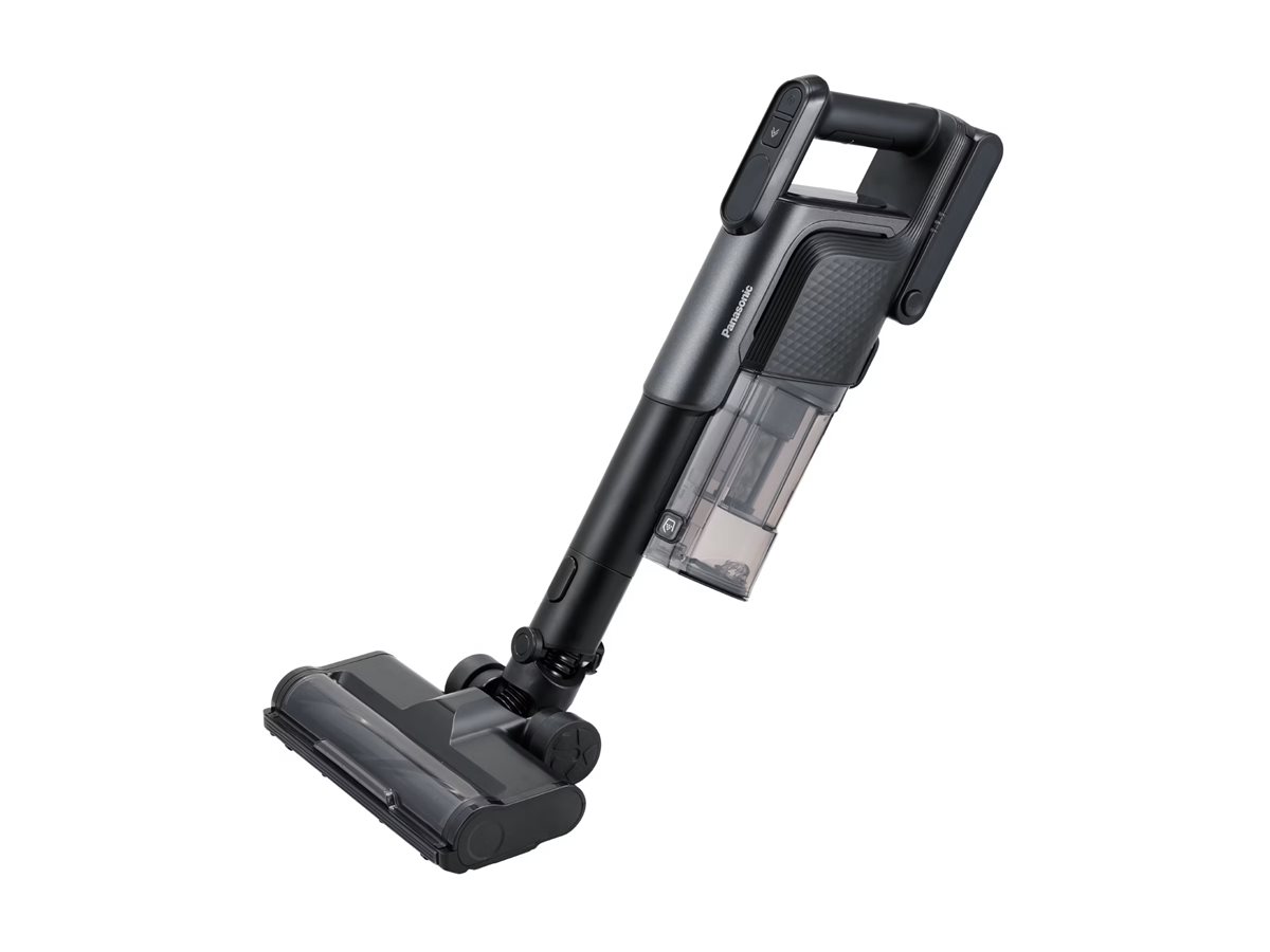 Panasonic MC-SBR70 vacuum cleaner cordless stick 2 batteries included Product shot Right-angle 79850