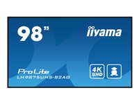 Iiyama Moniteurs 82'' et plus LH9875UHS-B2AG