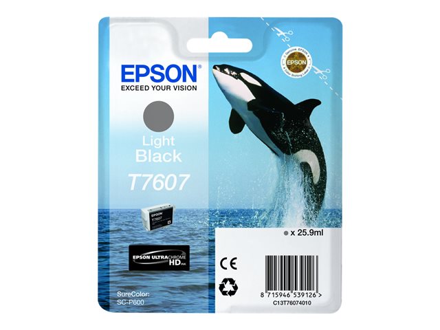 Epson T7607 - noir clair - original - cartouche d\'encre
