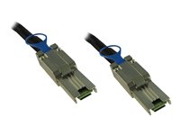 Inter-Tech Serial Attached SCSI (SAS) eksternt kabel Sort 2cm