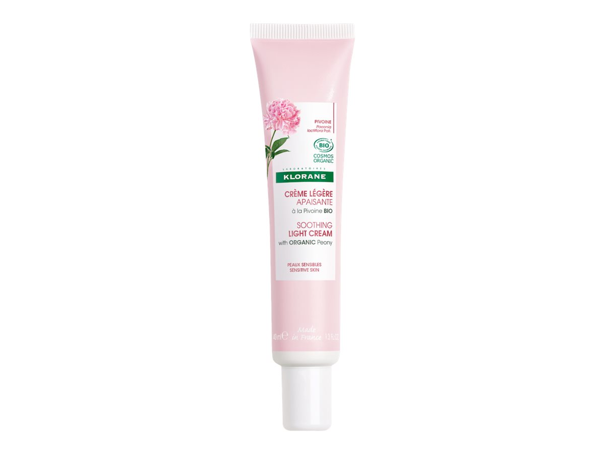 Klorane Organic Peony Soothing Light Cream - 40ml