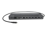 i-Tec - docking station - USB-C / USB4 / Thunderbolt 3 / Thunderbolt 4 - HDMI, DP, VGA - 1GbE