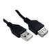 Cables Direct - USB extension cable - USB to USB -